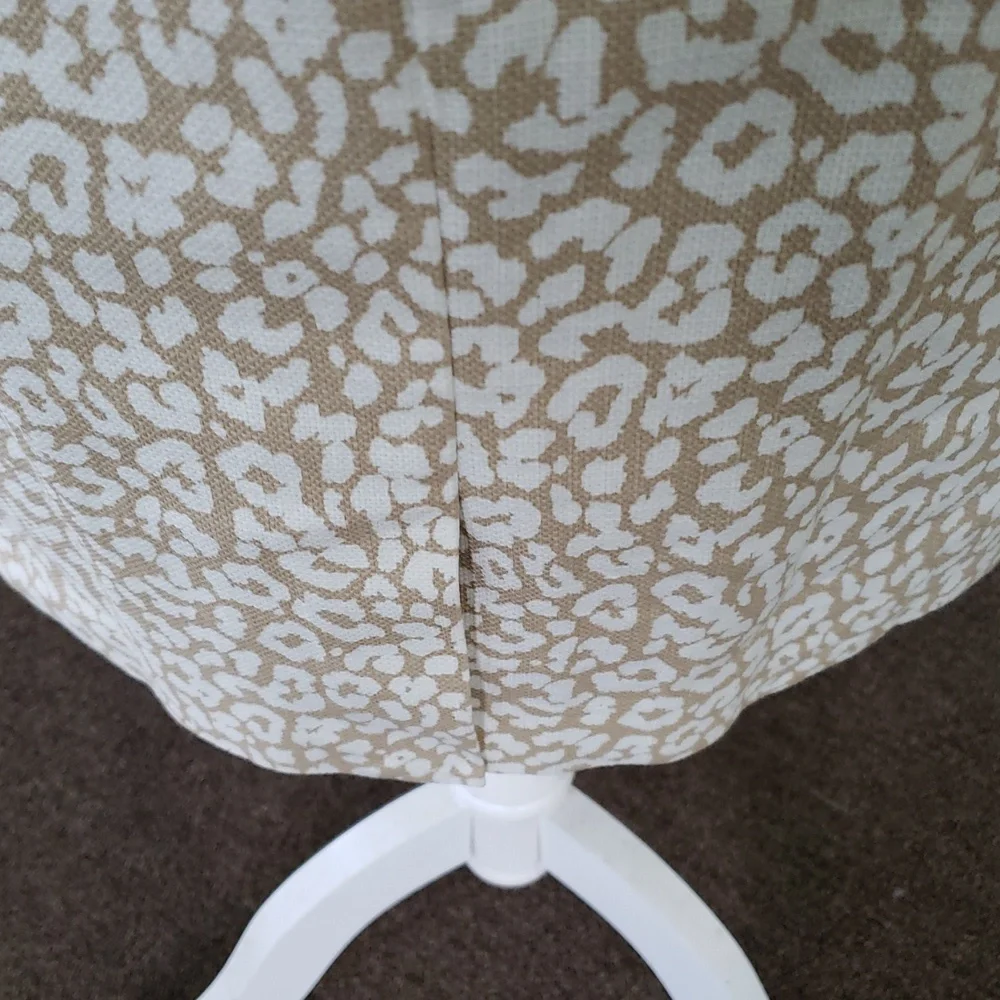J. CREW Elegant Cream Leopard Sheath ‎ Print Dress